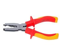 D-Work - Pinza multifunzione VDE 160 mm, in acciaio, isolamento VDE - Sicurezza e versatilità, zone difficili