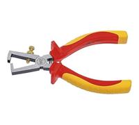 D-Work - Pinza per spellare VDE 160 mm, in acciaio, isolamento sicuro, 1000 V