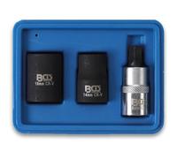 D-Work - Prese speciali per pinze 12,5 mm (1/2), precisione e robustezza, acciaio, Pro, 3 pezzi