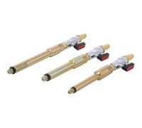 D-Work - Set di adattatori per foro per candele di preriscaldamento, M8 x 1,0, M10 x 1,0, M10 x 1,25-3 pezzi