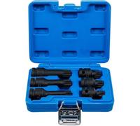 D-Work - Set di boccole a percussione, 6 pezzi, 12,5 mm (1/2), dentatura multipla interna XZN M14-M18, resistenza e precisione