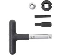 D-Work, set di chiavi universali per servizio di olio, 5 pezzi, 6,3 mm (1/4) / 10 mm (3/8)