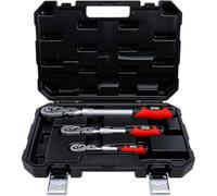 D-Work Set di cricchetti estensibili reversibili, 3 pezzi, da 6,3 mm a 12,5 mm, versatile e pratico per meccanica