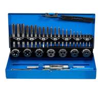 D-Work - Set di maschi M3-M12, 32 pezzi, in acciaio, precisione e durata, Pro