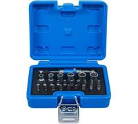 D-Work - Set di punte e chiavi a bussola, 1/4-26 pezzi, allenamento a sei pani maschio, 6,3 mm, versatile e pratico