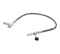 D-Work - Tubo flessibile schermato da 700 mm, per pressa per grasso ad accu, resistente e flessibile, per zone difficili