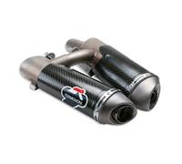 D004CO - Terminali Scarico Omo Termignoni Carbonio Ducati Hypermotard 796/1100