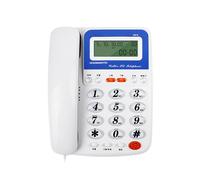 D016 Telefono Desktop Per Business Caller Display Telefono Fisso Con Vivavoce Calcolatrice Funzione Multifunzione Chiamata di Archiviazione E Richiesta