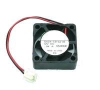 D02X-12TS2 DC 12V 0.4A quiet small micro mini Cooling fan 2 Line 2.5CM