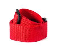 Jim Dunlop Tracolla per chitarra D07-01rd Poly Rosso