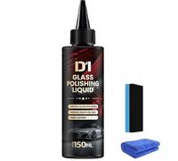 D1 Glass Polishing Liquid,glass Scratch Remover,Auto Glass Scratch Care Polishing Fluid,Car Oil Film Remover, Car Scratch Repair Wax, Deep Scratch Remover for Cars (1PCS)