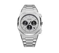 D1 MILANO Orologio al Quarzo Panda da Uomo Analogico Quarzo con cinturino in Acciaio CHBJ05