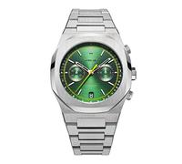 D1 Milano Orologio analogico al quarzo unisex con cinturino in plastica CHBJ10, Nero, Bracciale