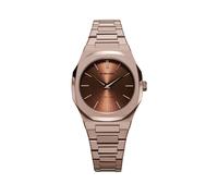 D1 Milano Orologio da donna analogico quadrante marrone-UTBL15, marrone, cinturino