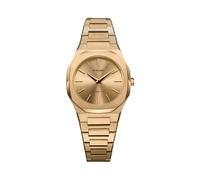D1 Milano Orologio analogico da donna con quadrante oro-UTBL31, glod, oro