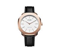 Orologio Donna D1 Milano Super Slim SSLL04 Oro Rosa Ottagonale Pelle Nero