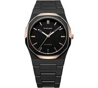 D1 Milano Unisex Analogico Quarzo Orologio con Cinturino in Policarbonato PCBJ35, Nero, Classico, nero, Classico
