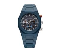 D1 Milano Watch PHBJ Poly Chrono 1,6" (40,5 mm), Nettuna, Medium, Tipo di bracciale: