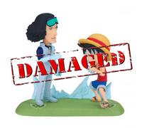 D1 One Piece WCF Log Stories Monkey D.Luffy vs Kuzan 9cm
