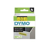 D1 tape Black/Yellow 12 mm 45018 di DYMO & miglior prezzo quadrato
