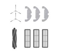 Dreame Kit Accessori per robot D10 Plus Gen2 Include 3x Panni mop, 3x Filtri, 2x Spazzole laterali, 1x Spazzola principale, Accessori originali Dreame