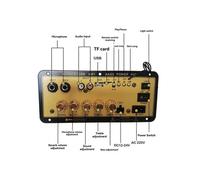 D100W Bluetooth Amplifier Board with Optical Audio Input Hifi Karaoke Amplifier Home/Car Amplifier