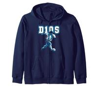 D10S Diego Maradona Classic #10 "Dios Calcio Calcio Felpa con Cappuccio
