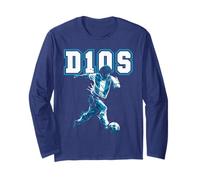 D10S Diego Maradona Classic #10 "Dios Calcio Calcio Maglia a Manica