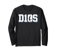 D10S Diego Maradona Retro Mano di Dio Calcio Maglia a Manica