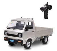 D12 2.4Ghz RC Truck con LED, trazione posteriore, velocità 20 km/h, distanza di controllo 40 m, per adulti e bambini