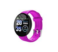 (D18 Viola) Braccialetto intelligente Reloj Intelnt D18 Para Hombre Mujer Pulsera Conritmo Cardíaco