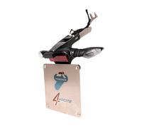 D182PT - Porta Targa Termignoni 4 USCITE Carbonio DUCATI PANIGALE V4 (18-19)