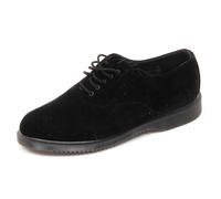 D1844 (without box) scarpa donna DR. MARTENS BLACK VELVET shoe woman