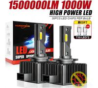 D1S D3S Faro LED Canbus 1000W 1500000 LM D4S D2S D8S Lampadine automatiche su due lati D1R D2R D3R D4R Lampada per auto Xenon HID 6000K 12V 24V