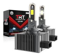D1S LED Lampadina, 38000LM 110W 6500K Bianca Fredda, 500% Più Luminosa | LED D1S Lampadine per Auto a Prova di Errore Canbus, Sostituisci Lampadine Allo Xeno HID OEM Plug and Play - 2 Lampade