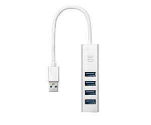 D2 Diffusion Hub 4 Porte USB 3.0 2 possibili alimentatori PC o AC Incluso Cavo Micro USB+Caricatore 2A