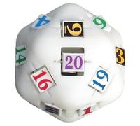 d20 FateShade™ RPG Die - Die Destiny Die con colore codificato con eventi di destino colore - Il volto di ogni dado cambia colore casualmente tramite un meccanismo interno unico - per giochi di ruolo