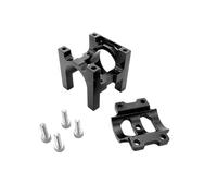 D20 Morsetto for tubi in alluminio da 20 mm, nero, regolabile, con clip for telaio, serraggio, collettore, collare a cerchio(NO.3 Detail list)