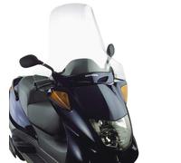 D202ST|612 PARABREZZA VISIERA SCHERMO CUPOLINO PARAVENTO GIVI COMPATIBILE CON PEUGEOT SV 250 2002 MOTO SCOOTER