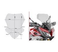 D2122S GIVI Cupolino Fumé per Yamaha MT-09 Tracer 2015 2016 2017