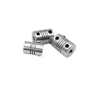 D25L30 Avvolgimento superiore elastico RS giunto in lega di alluminio CNC motore passo-passo encoder albero morbido foro interno 4/5/6/6,35/8/10/12 mm(6.35mm to 12mm)
