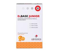 D3Base Junior Arancia Abiogen 30 Caramelle