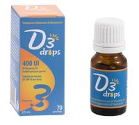 D3 DROPS 400 UI 2,5ML
