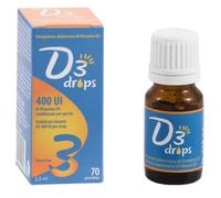 D3 DROPS 400 UI 2,5ML