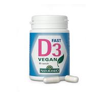 D3 Fast Vegan 60 Capsule Integratore Alimentare a Base di Vitamina D3 a Rapido