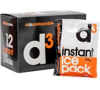 D3 Ghiaccio Istantaneo [Impacco Freddo Monouso Pronto Uso per Traumi e Contusioni] Ice Pack Sport Primo Soccorso Crioterapia d’Emergenza per Palestre Squadre Eventi [Singolo o Multipack] (12 pezzi)