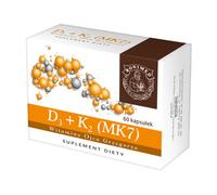 D3 + K2 (MK7) Capsule di vitamine di Padre Grzegorz, 60 pezzi