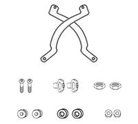 D330KIT GIVI Kit di attacchi parabrezza per BMW R 1200 GS 2004-2012