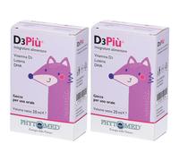 D3piu® Gocce orali 2x20 ml Gocce