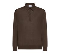 D4.0 - Polo a Maglia Fine - - Tops - Uomo - Marrone - XL